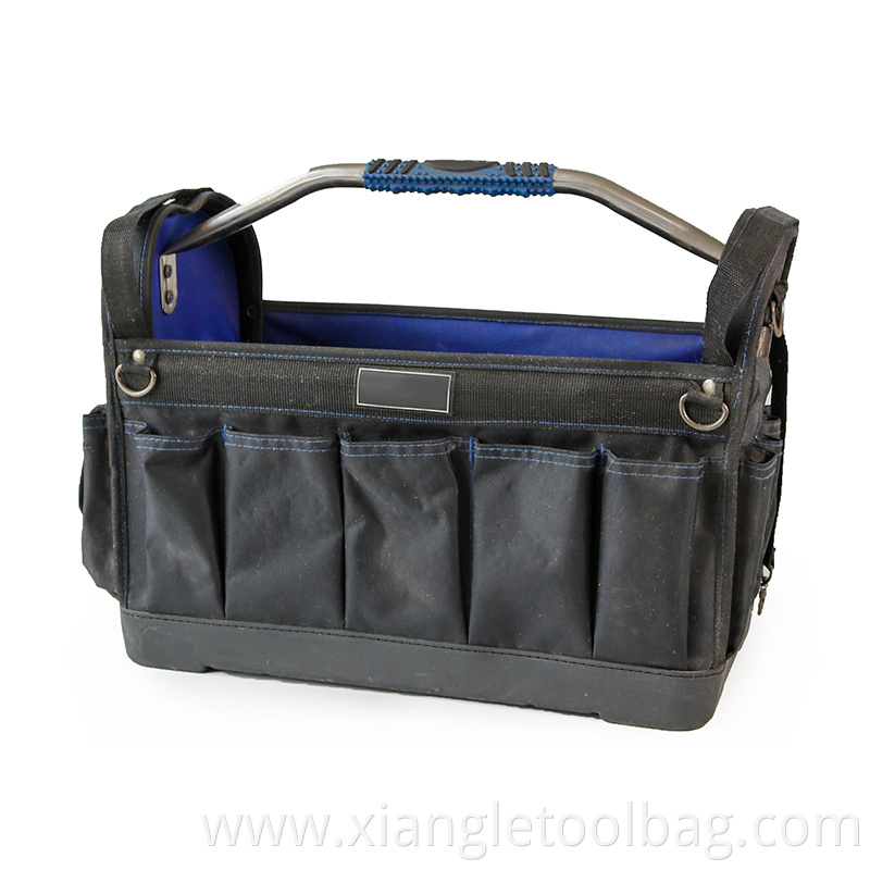 open tote tool bag